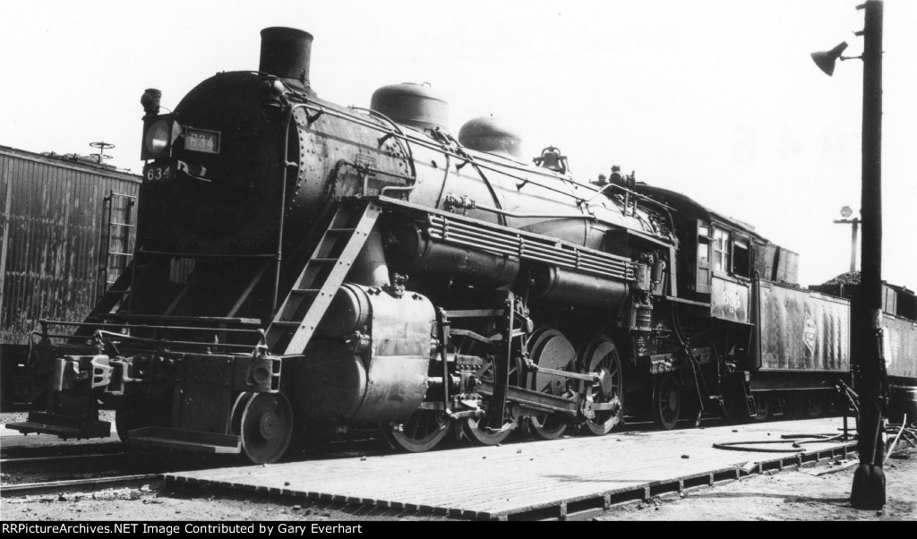 MILW 2-8-2 #634 - Milwaukee Road